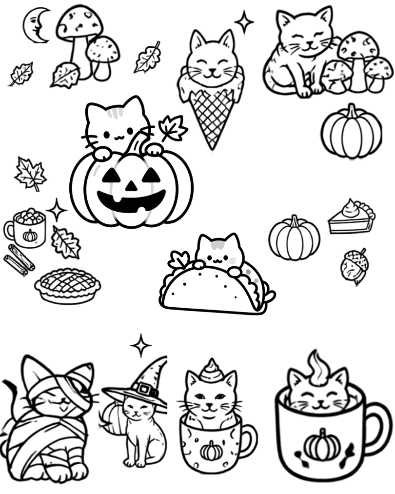 Cat fall flash