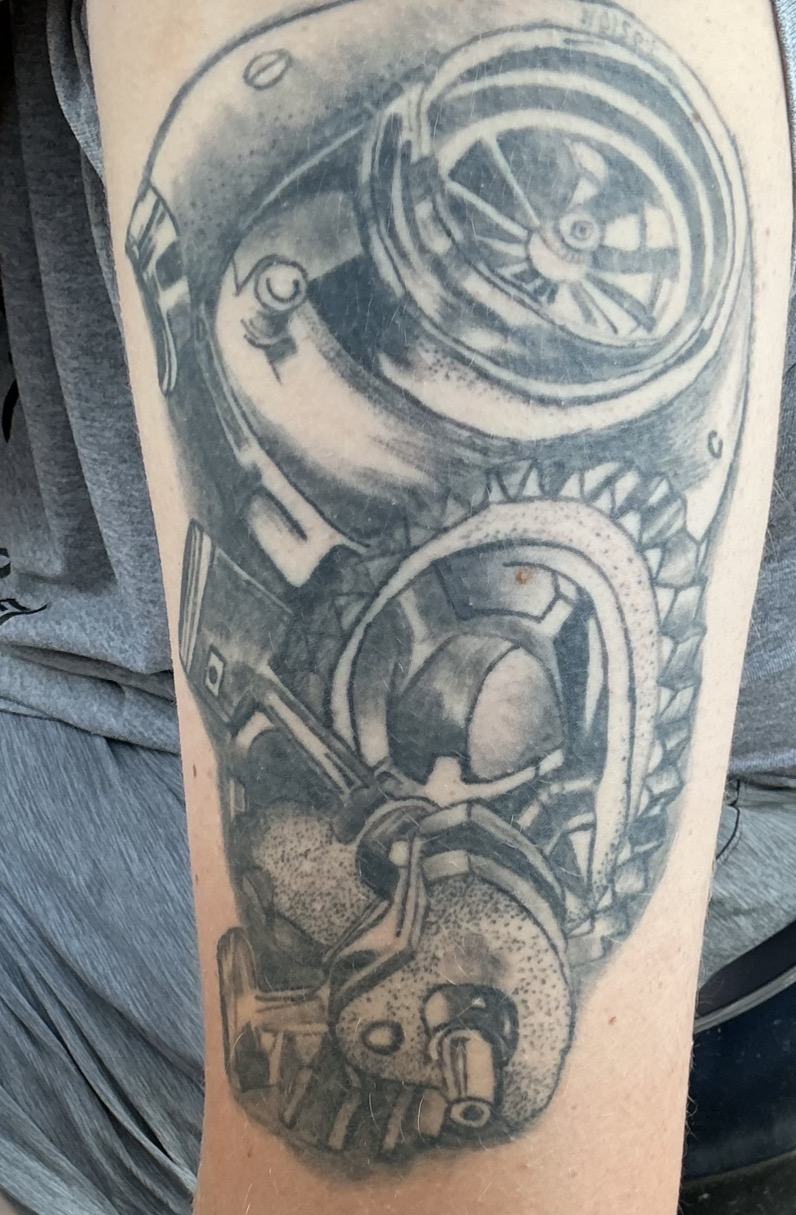 Mostly free hand